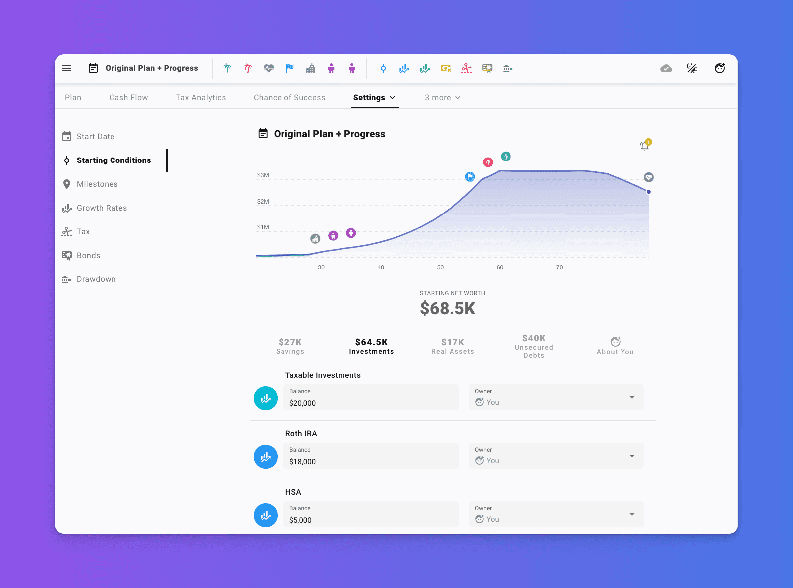 Custom Starting Conditions