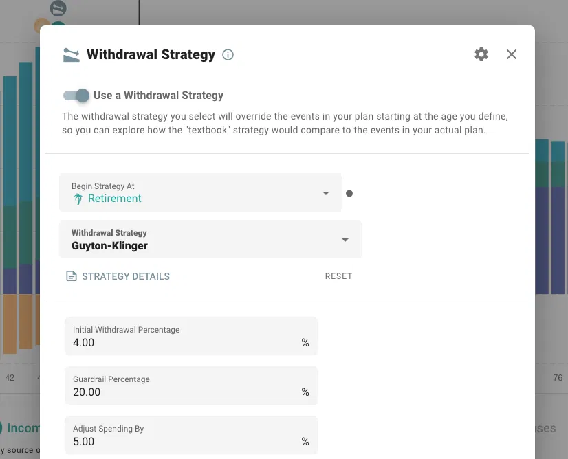 Withdrawal Strategy Modeling